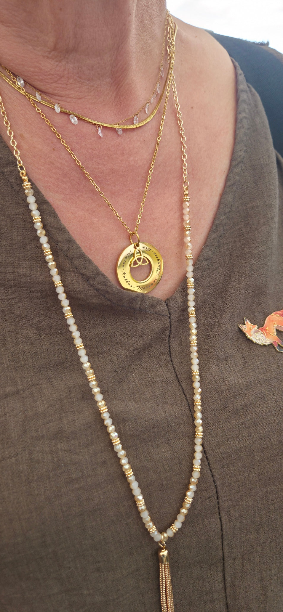 Collier " Petit Bohneur"