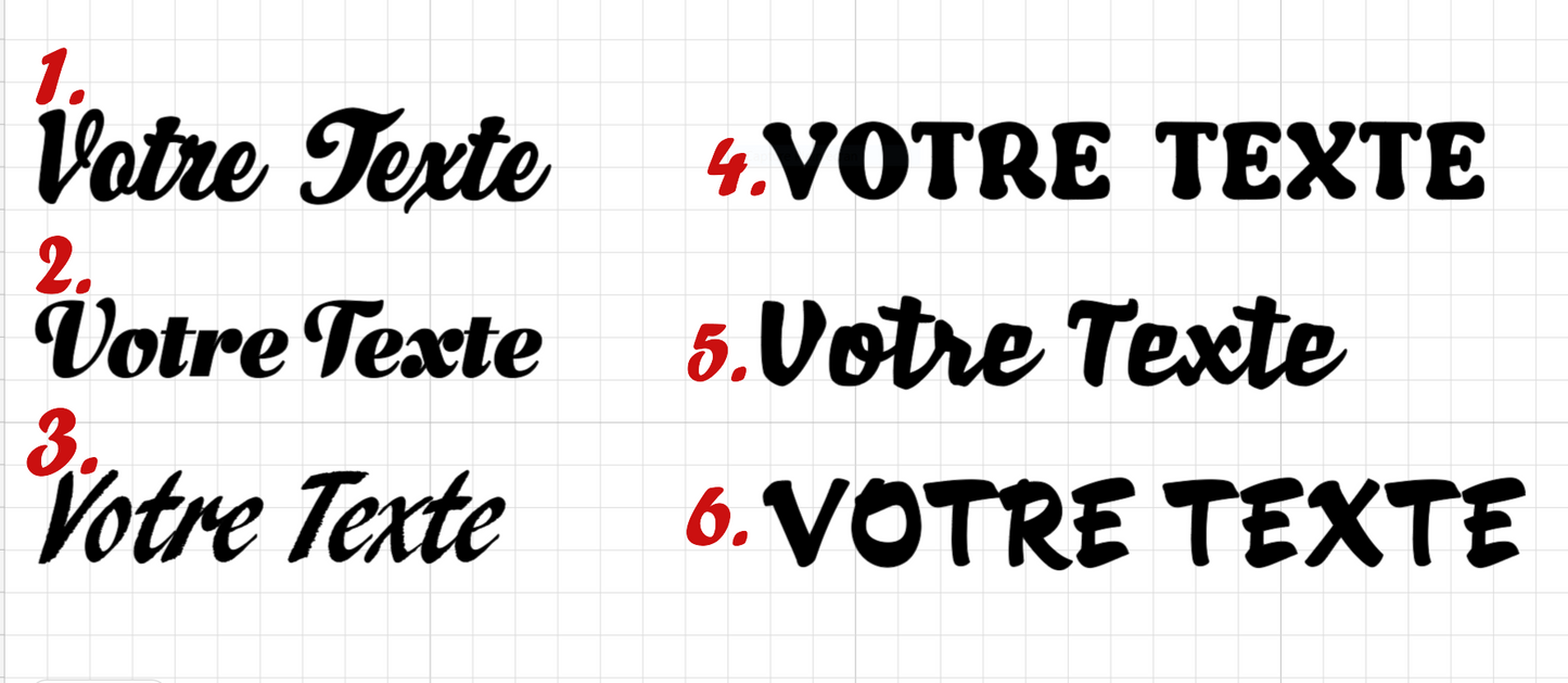 Calepin personnalisé