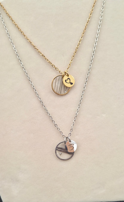 Collier " Souvenir Gravé "