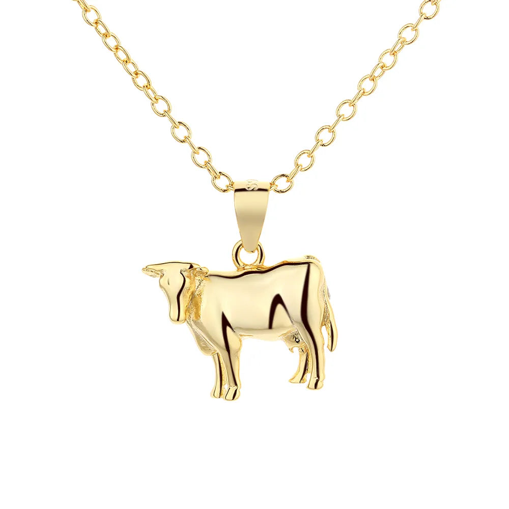 Collier "Vache Holstein"