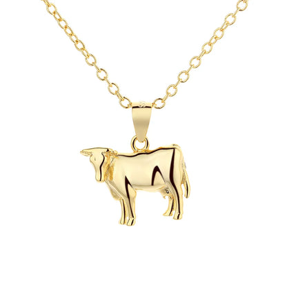 Collier "Vache Holstein"